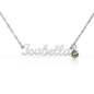 luxury mahogany jewelry box with illuminated necklace