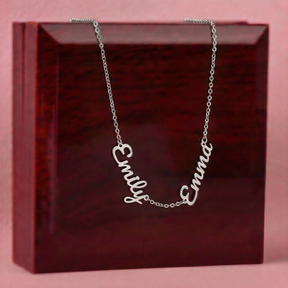 Mother’s Day gift for grandma personalized necklace
