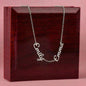 Mother’s Day gift for grandma personalized necklace