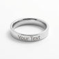 To My Wife — Engraved Ring with Message Card — Mother's Day Gift from Husband — The Best Person I Know