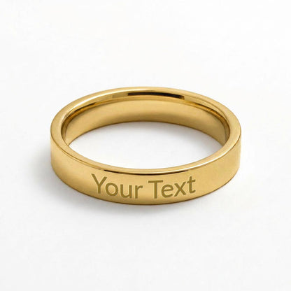 To My Wife — Engraved Ring with Message Card — Mother's Day Gift from Husband — The Best Person I Know