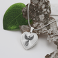 Luxury Graphic Heart Necklace – Phoenix Symbol of Strength & Renewal | Inspirational Keepsake Jewelry