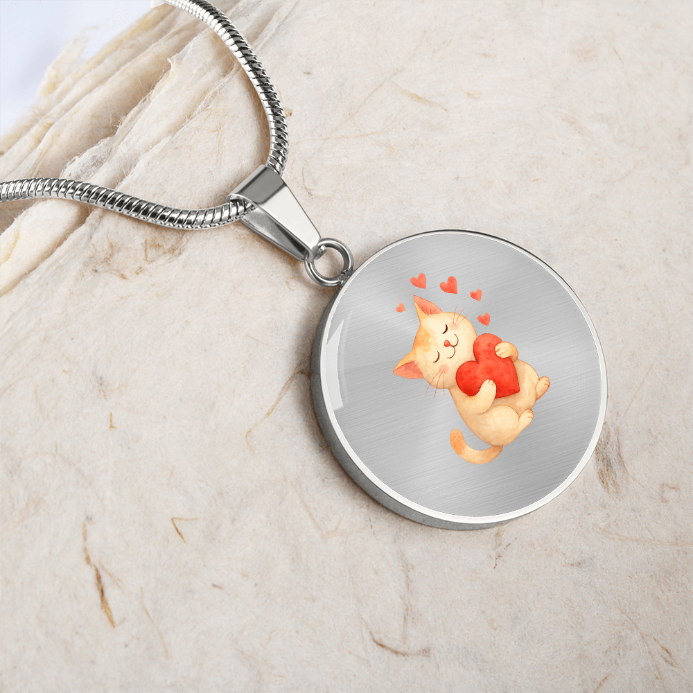 Cat Lover Necklace – Cute Cat Pendant