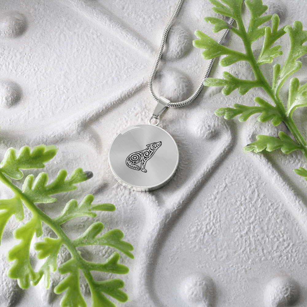 Wolf Necklace Gift – Symbolic Wolf Pendant Necklace