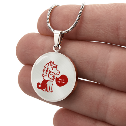 This Is My Year Necklace for Lunar New Year Confidence and New Beginnings