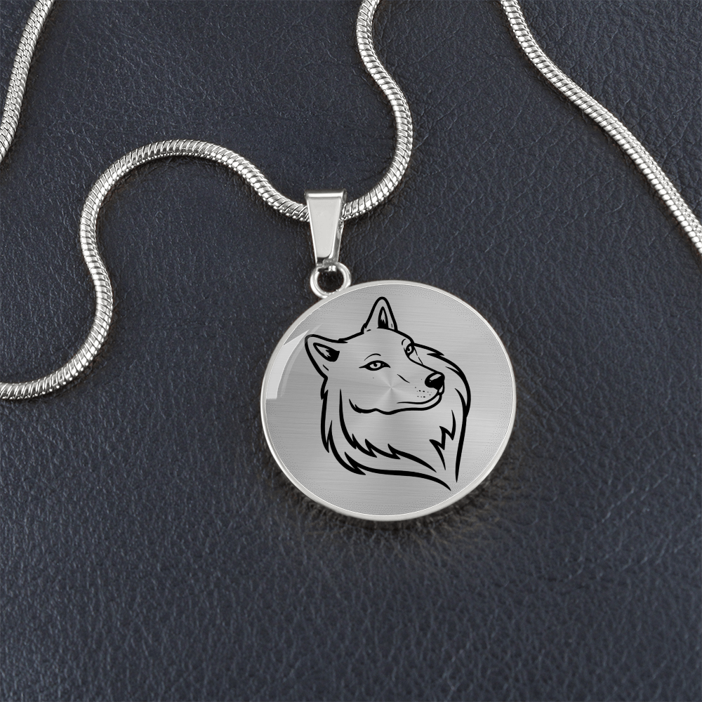 Spirit of the Wolf Necklace – Strength, Protection & Wild Wisdom Pendant