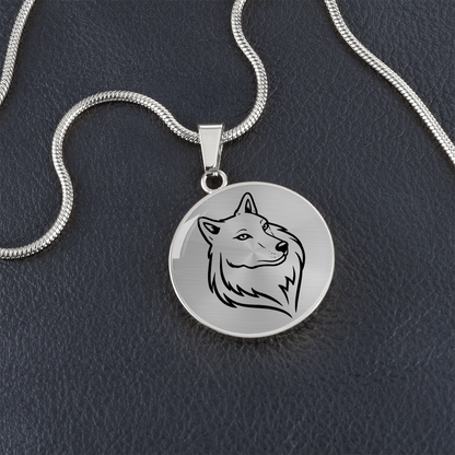 Spirit of the Wolf Necklace – Strength, Protection & Wild Wisdom Pendant