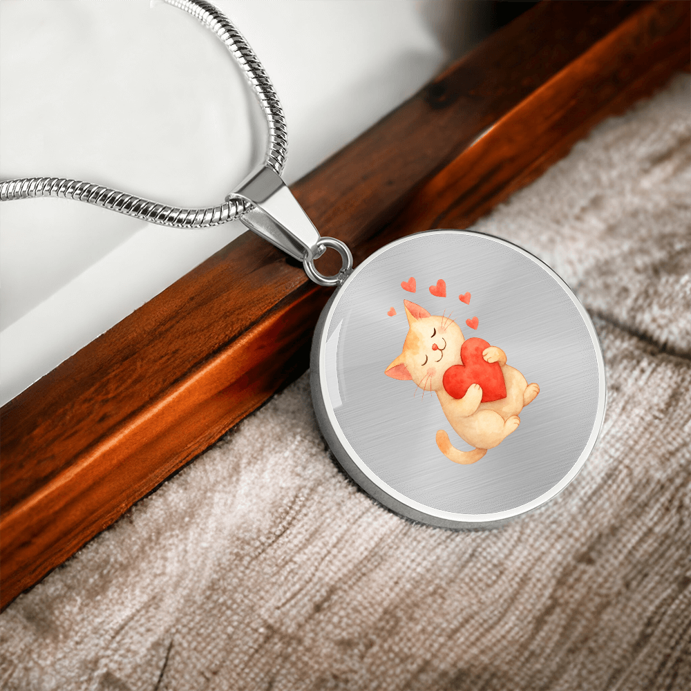 Cat Lover Necklace – Cute Cat Pendant