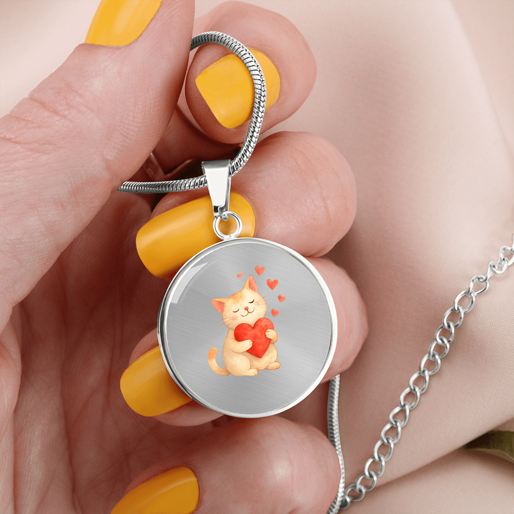 Cat Lover Necklace – Cute Cat Pendant