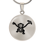 Monkey Necklace Gift – Funny Friendship Pendant