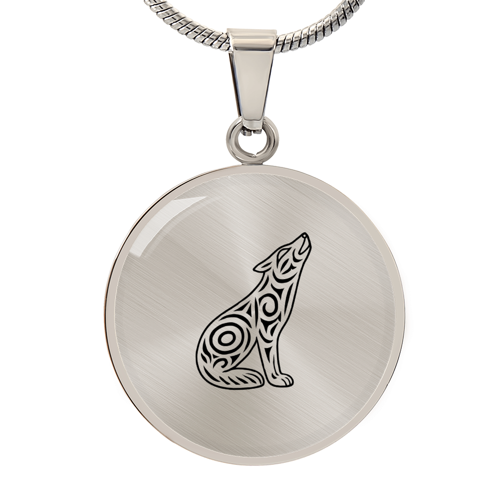 Wolf Necklace Gift – Symbolic Wolf Pendant Necklace