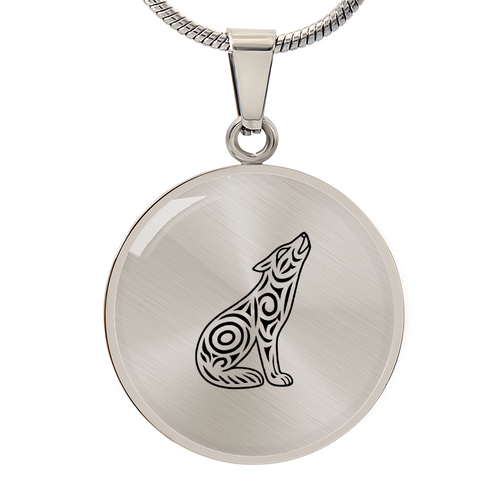 Wolf Necklace Gift – Symbolic Wolf Pendant Necklace