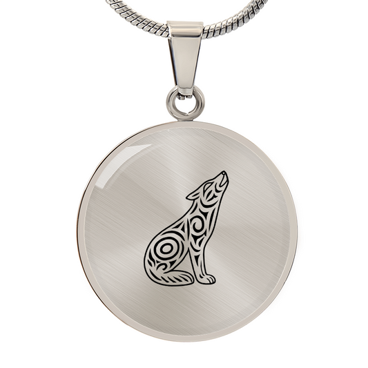 Wolf Necklace Gift – Symbolic Wolf Pendant Necklace
