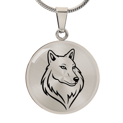 Spirit of the Wolf Necklace – Strength, Protection & Wild Wisdom Pendant