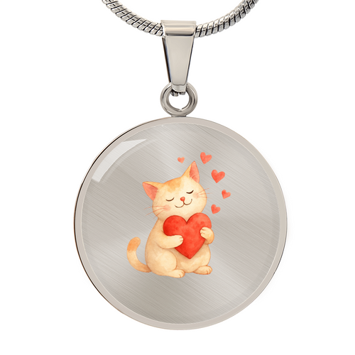 Cat Lover Necklace – Cute Cat Pendant