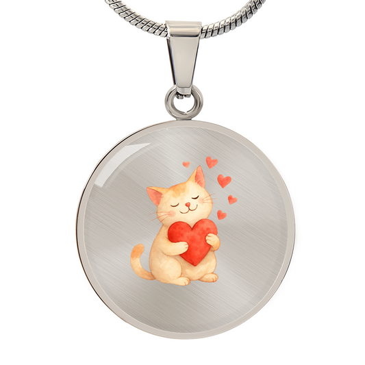 Cat Lover Necklace – Cute Cat Pendant