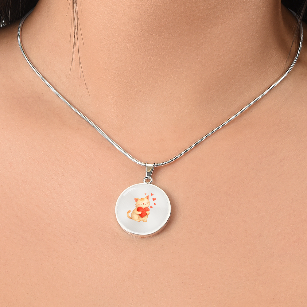 Cat Lover Necklace – Cute Cat Pendant