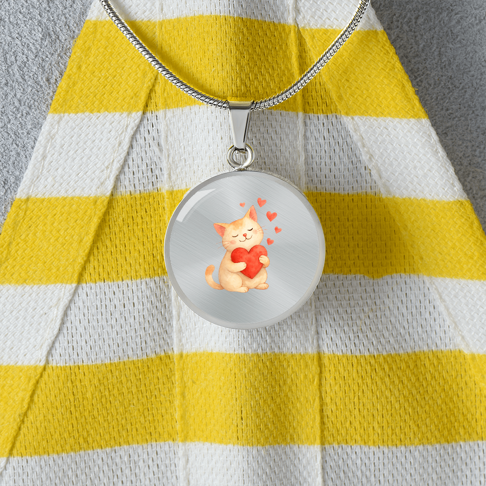 Cat Lover Necklace – Cute Cat Pendant