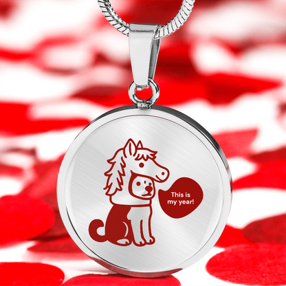 This Is My Year Necklace for Lunar New Year Confidence and New Beginnings