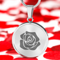 Rose Necklace Gift – Romantic Floral Pendant