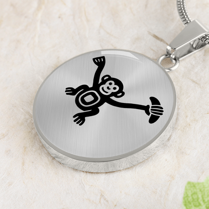 Monkey Necklace Gift – Funny Friendship Pendant