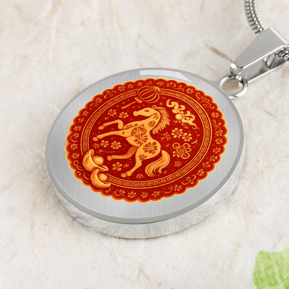 I want a necklace that represents strength and forward movement.