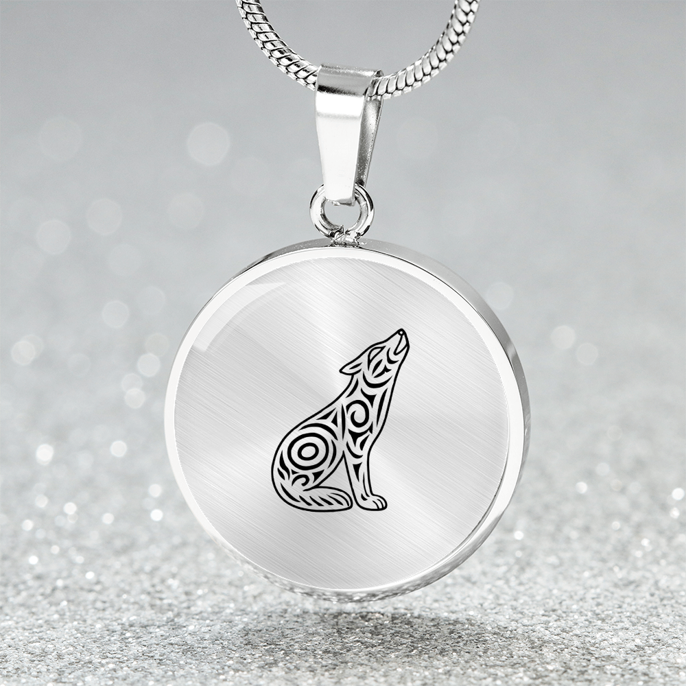 Wolf Necklace Gift – Symbolic Wolf Pendant Necklace