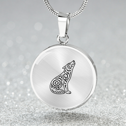 Wolf Necklace Gift – Symbolic Wolf Pendant Necklace