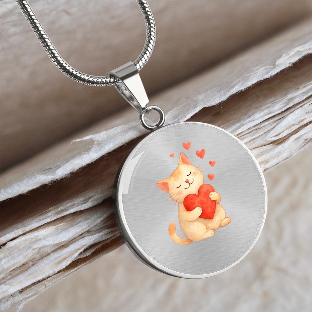 Cat Lover Necklace – Cute Cat Pendant