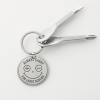 Silver Keychain Set