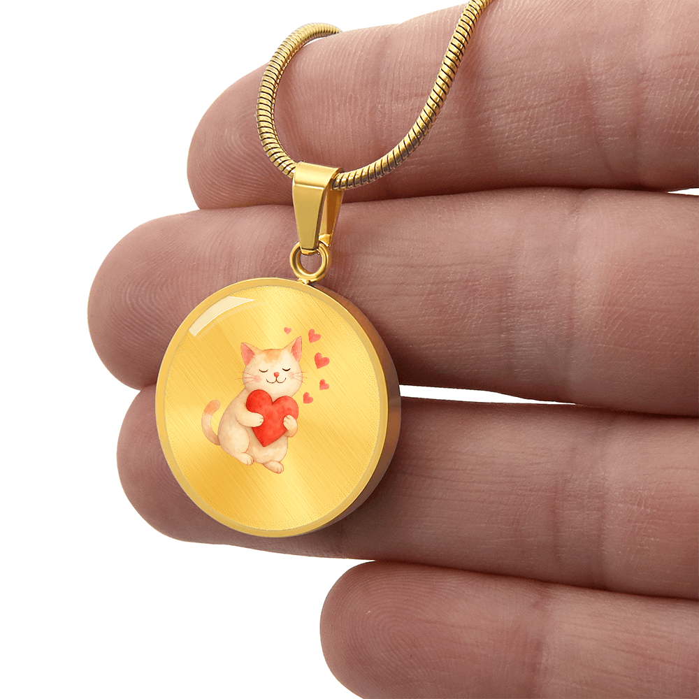 Cat Lover Necklace – Cute Cat Pendant