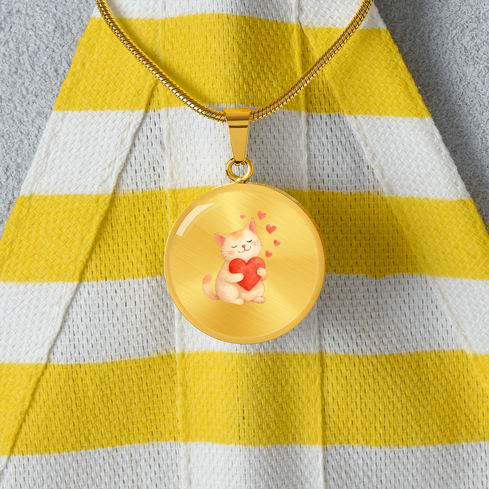 Cat Lover Necklace – Cute Cat Pendant
