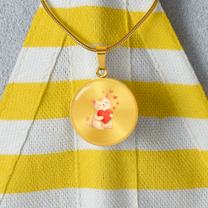 Cat Lover Necklace – Cute Cat Pendant