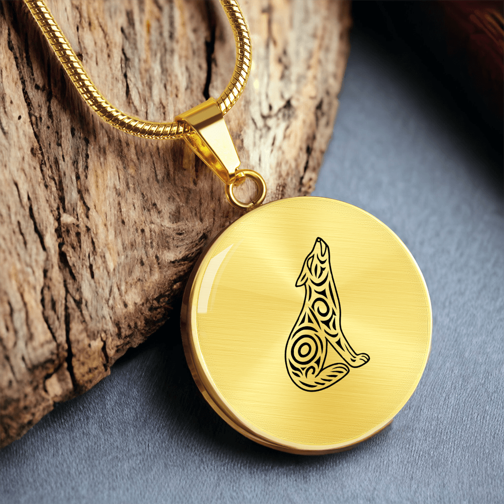 Wolf Necklace Gift – Symbolic Wolf Pendant Necklace