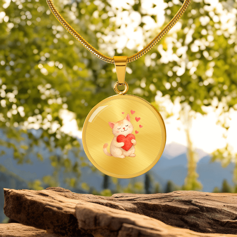 Cat Lover Necklace – Cute Cat Pendant