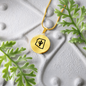 Arizona Cactus Necklace – Minimalist Arizona State Pendant Gift for Desert & Southwest Lovers