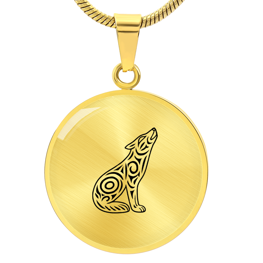 Wolf Necklace Gift – Symbolic Wolf Pendant Necklace