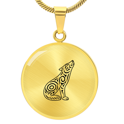 Wolf Necklace Gift – Symbolic Wolf Pendant Necklace