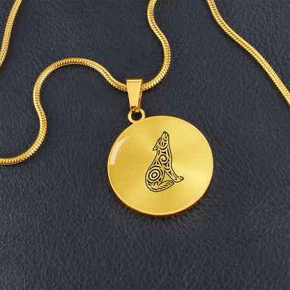 Wolf Necklace Gift – Symbolic Wolf Pendant Necklace