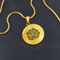 Rose Necklace Gift – Romantic Floral Pendant
