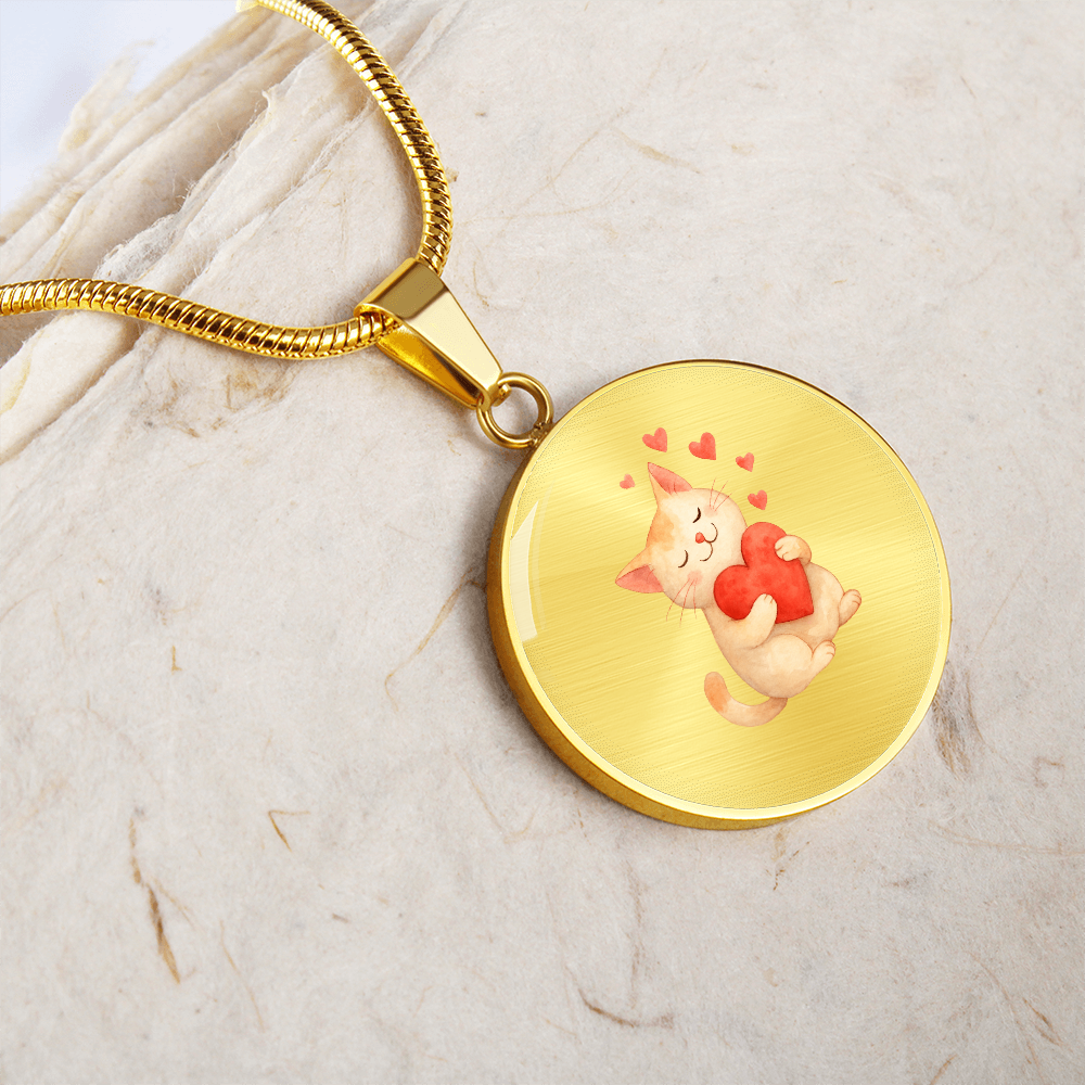 Cat Lover Necklace – Cute Cat Pendant