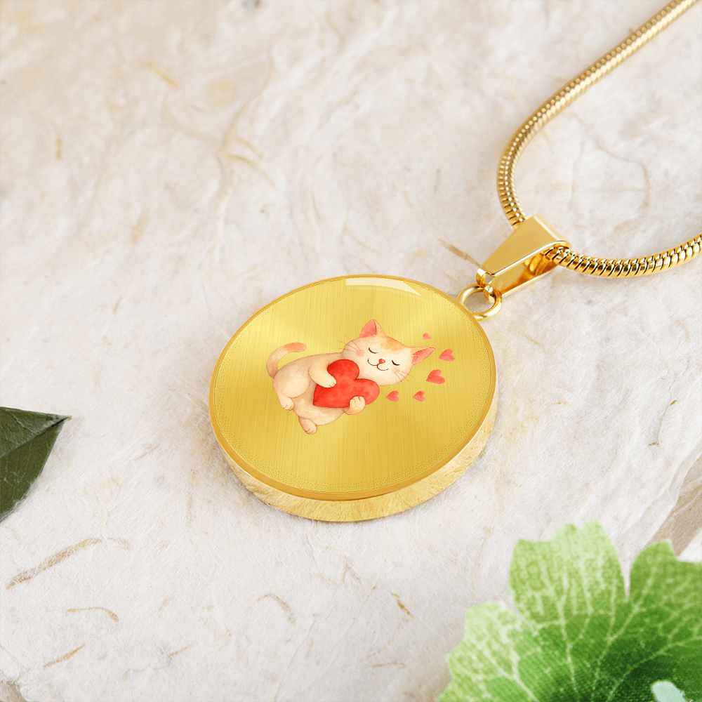Cat Lover Necklace – Cute Cat Pendant