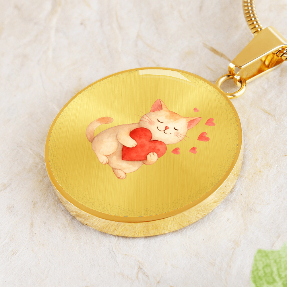 Cat Lover Necklace – Cute Cat Pendant