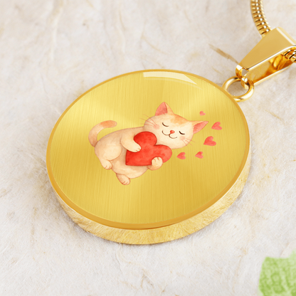 Cat Lover Necklace – Cute Cat Pendant