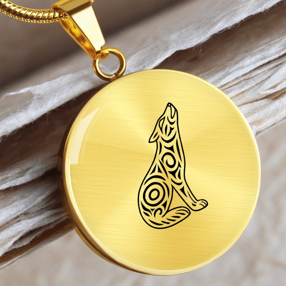 Wolf Necklace Gift – Symbolic Wolf Pendant Necklace