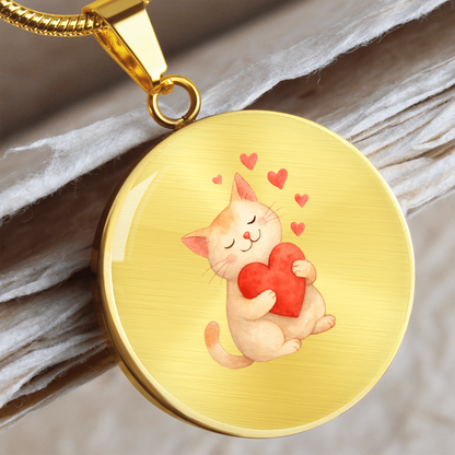 Cat Lover Necklace – Cute Cat Pendant