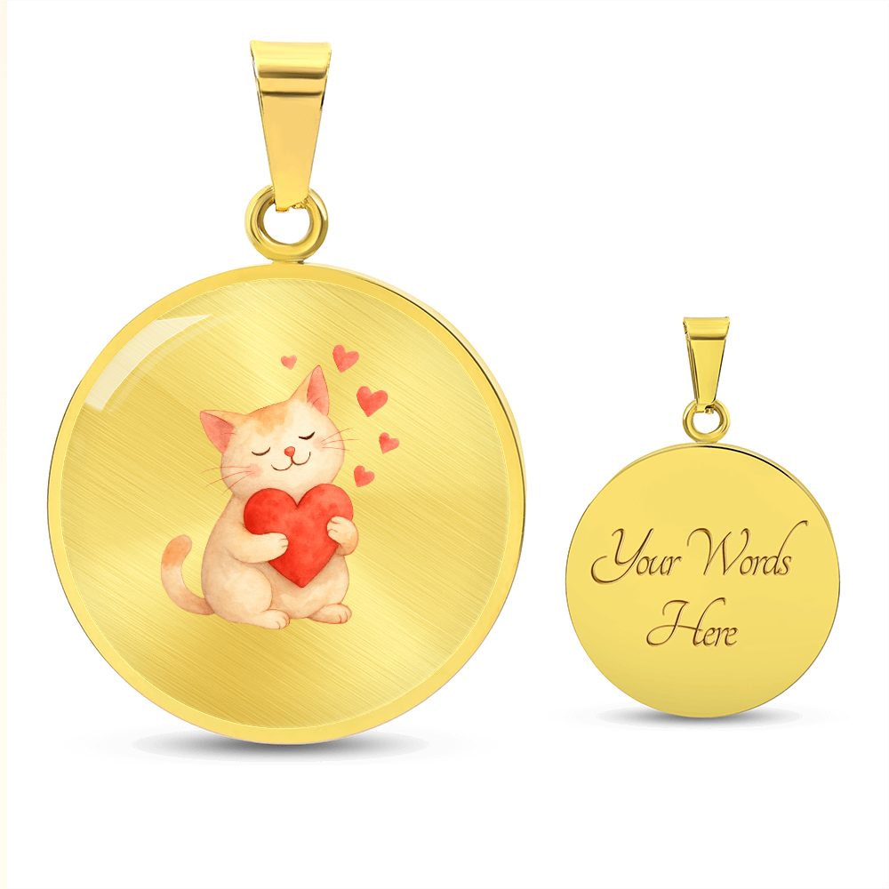 Cat Lover Necklace – Cute Cat Pendant
