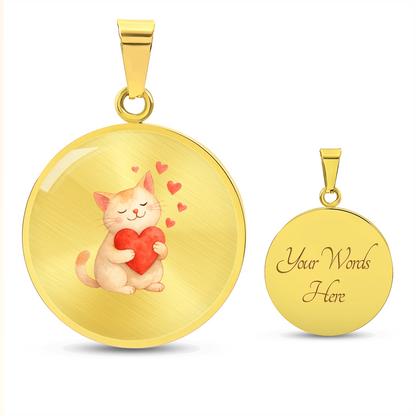 Cat Lover Necklace – Cute Cat Pendant