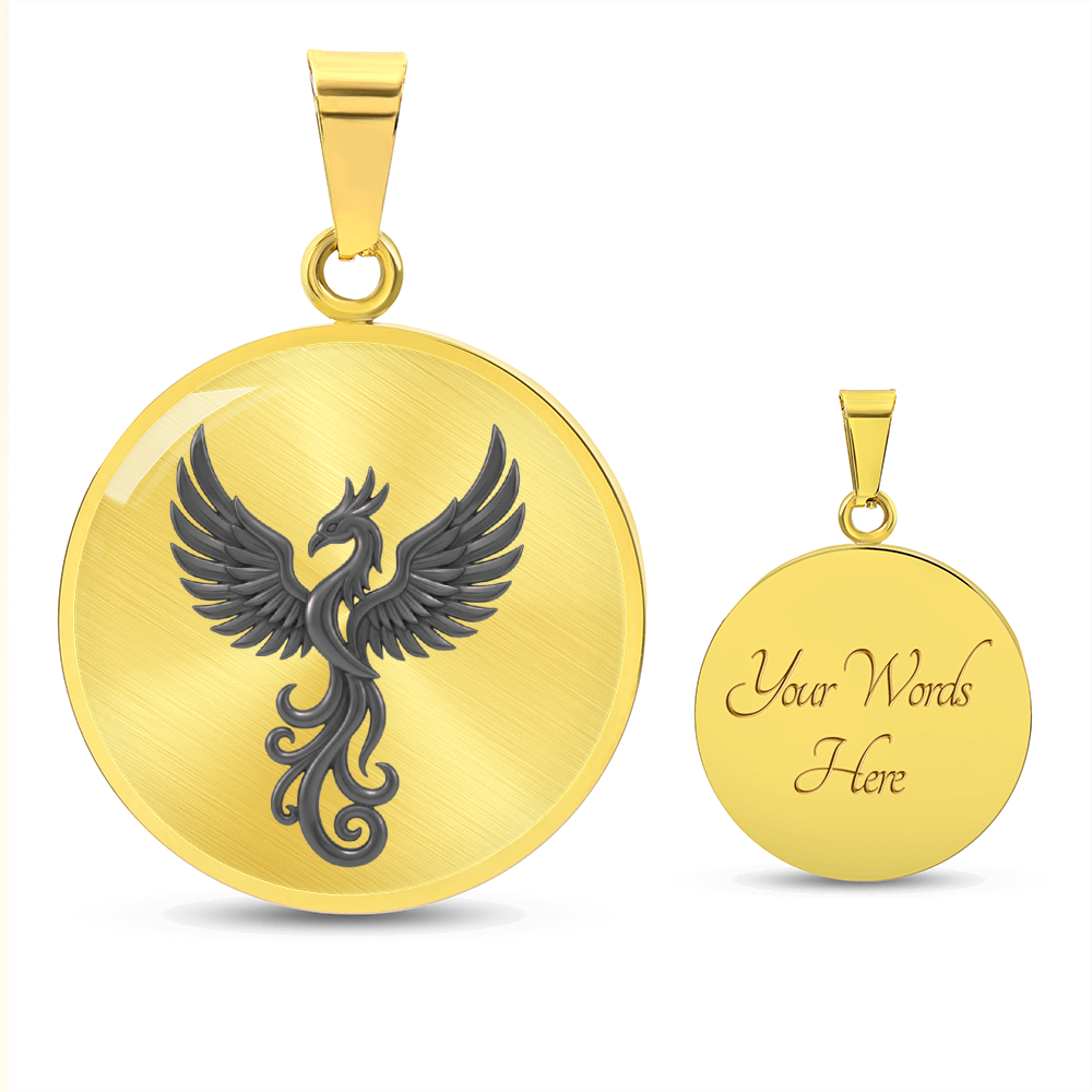 Phoenix Rise Necklace – Symbol of Strength & Rebirth | Inspirational Keepsake Jewelry