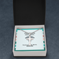 Conéctate con Dios – “WiFi Password: PRAYER” Artisan-Crafted Cross Necklace | Faith & Connection Jewelry Gift